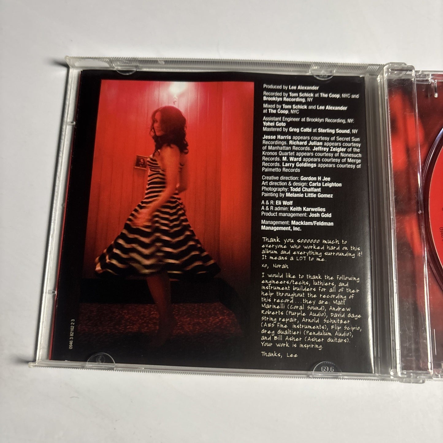 Norah Jones – Not Too Late (CD, 2007) Europe 0946 3 82162 2 3