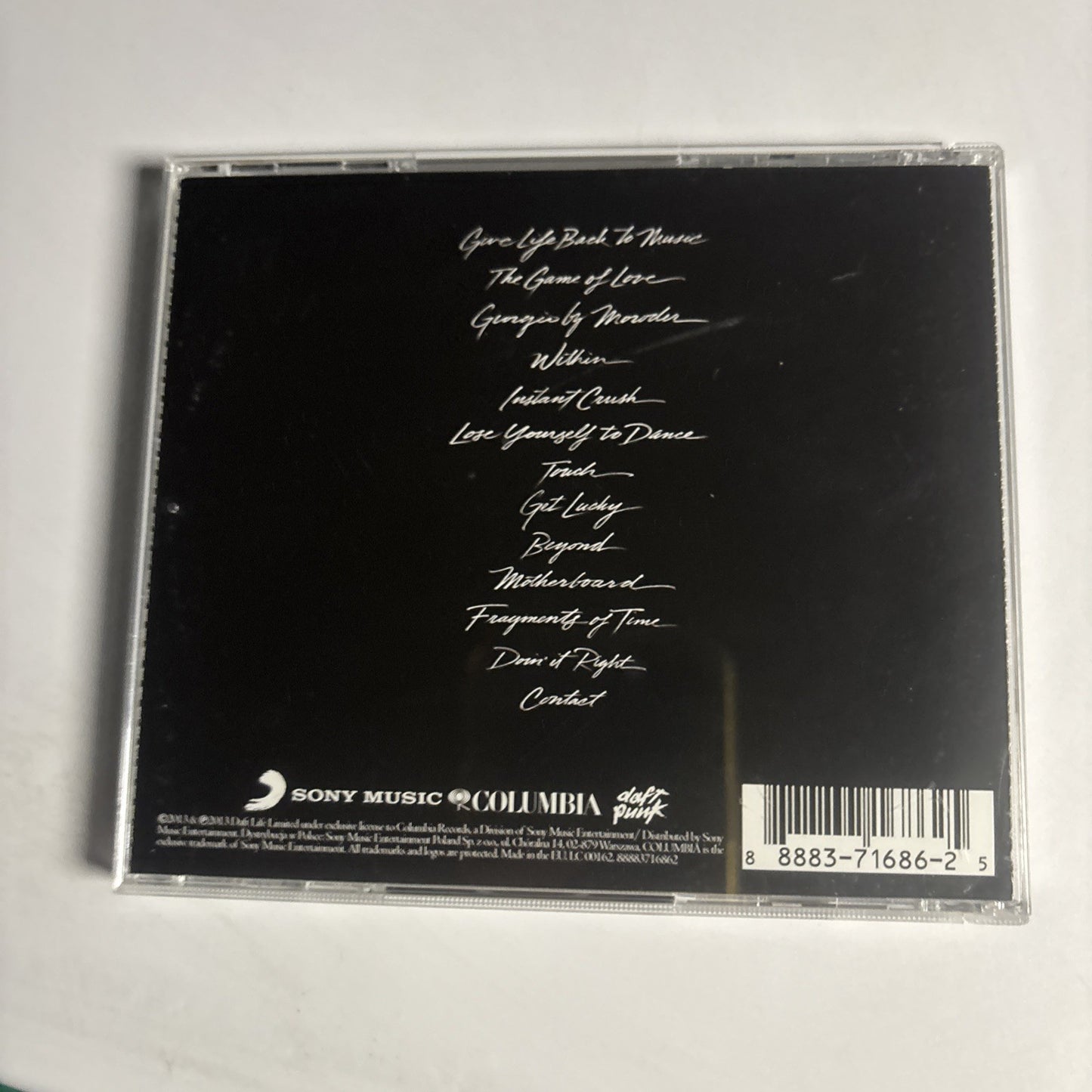 Daft Punk – Random Access Memories (CD, 2013)  Europe 88883716862