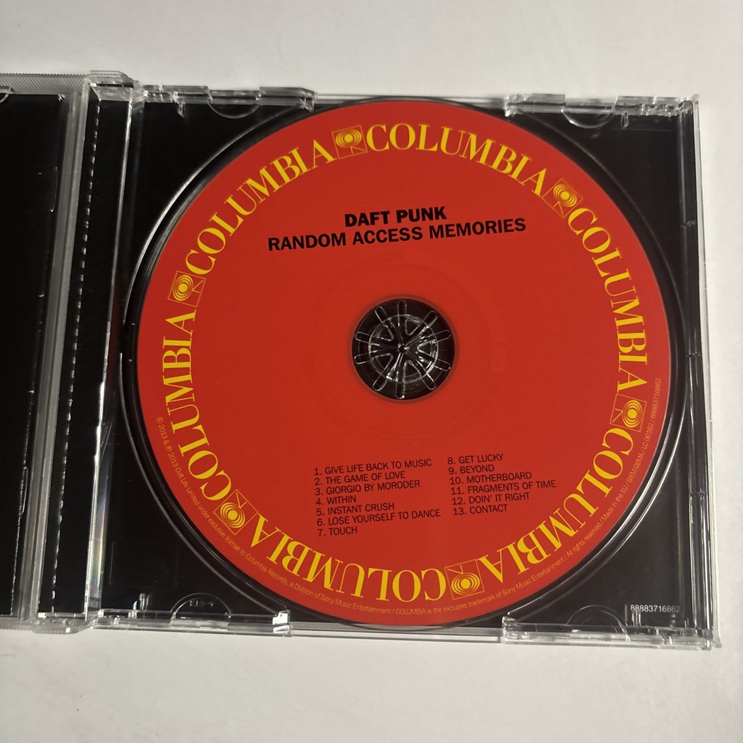 Daft Punk – Random Access Memories (CD, 2013)  Europe 88883716862