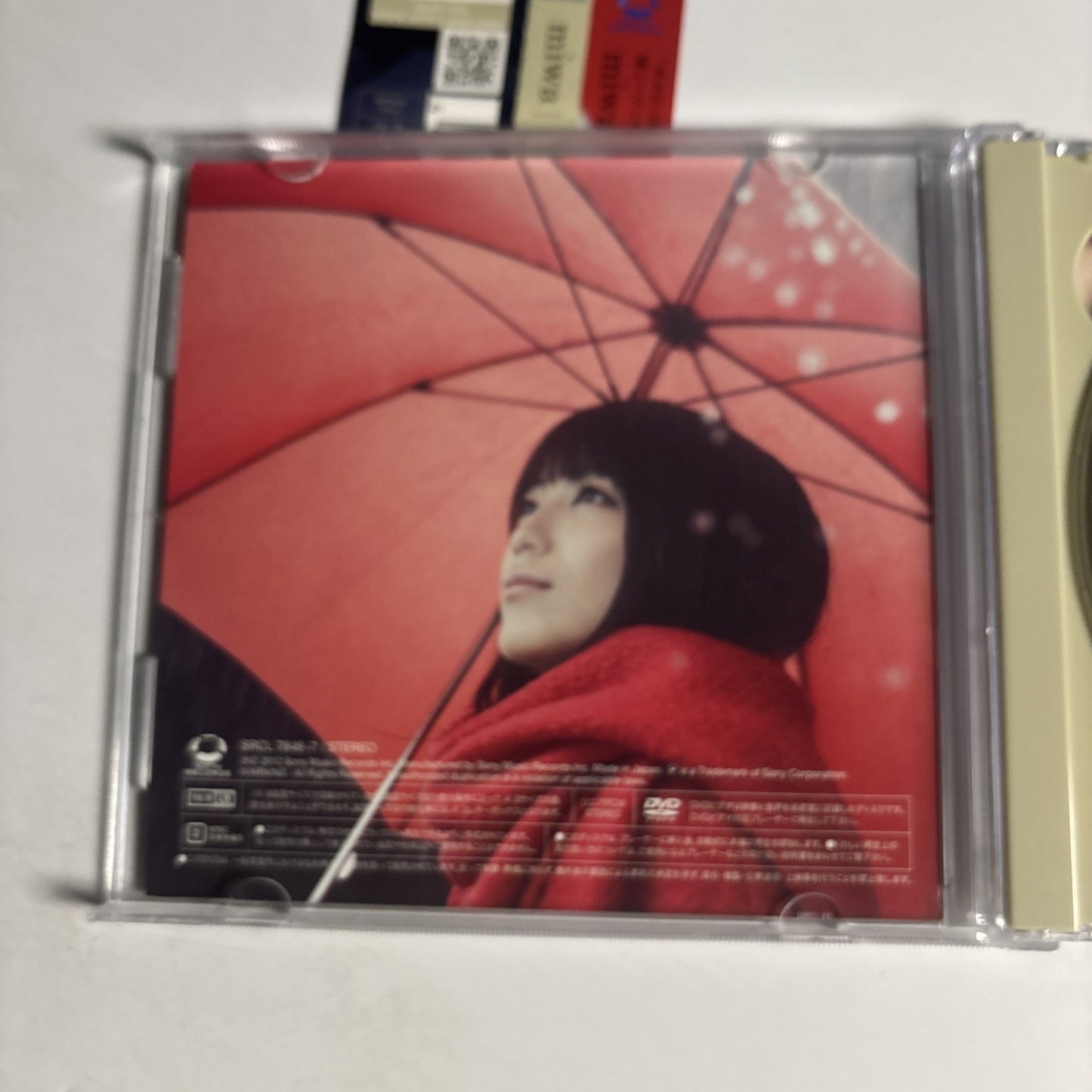 Kataomoi - Miwa (CD + DVD, 2012, 2-Disc) Japan Obi SRCL-7846~7