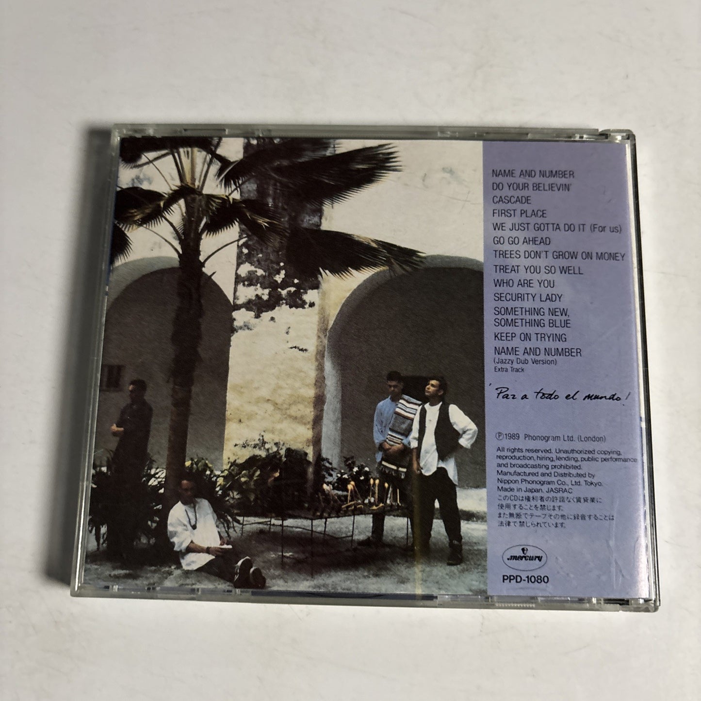 Curiosity Killed The Cat – Getahead (CD, 1989) Japan PPD-1080