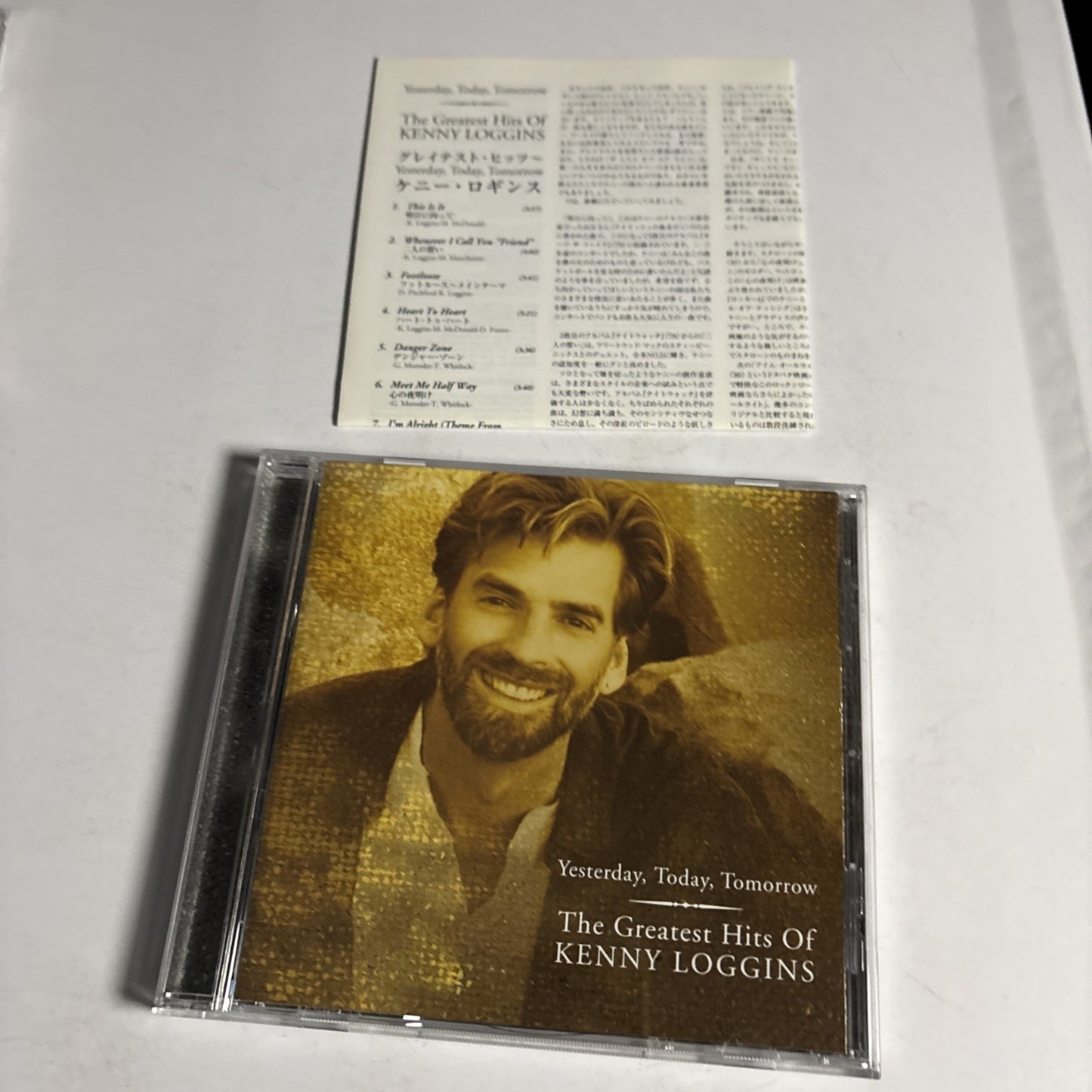 Yesterday, Today, Tomorrow: The Greatest Hits Of Kenny Loggins (CD, 1997)  Japan