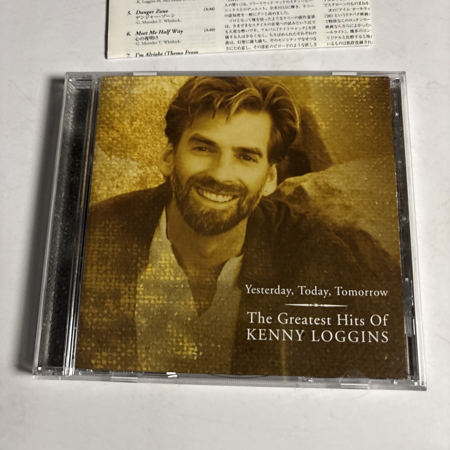Yesterday, Today, Tomorrow: The Greatest Hits Of Kenny Loggins (CD, 1997)  Japan