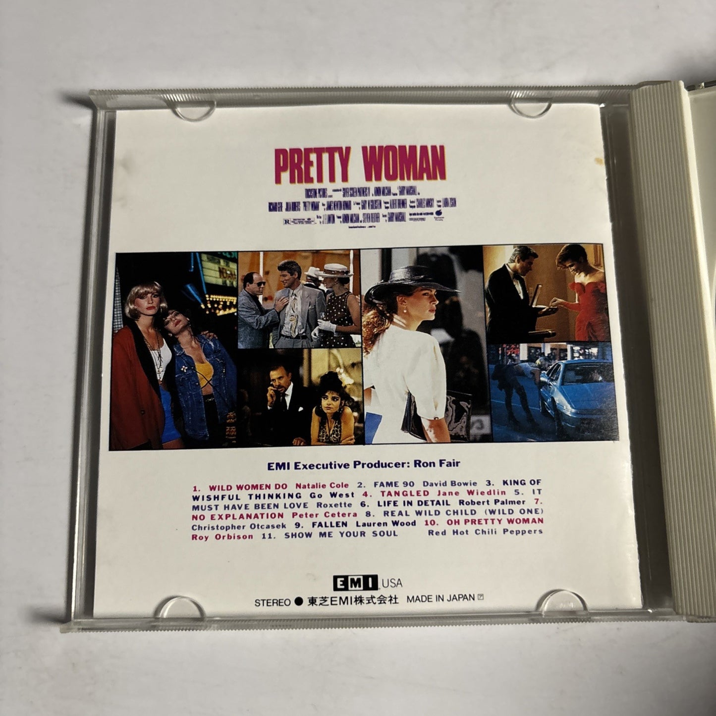Pretty Woman (Original Motion Picture Soundtrack) (CD, 1990) Japan TOCP-6557