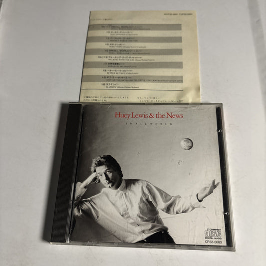 Huey Lewis & The News – Small World (CD, 1988) Japan CP32-5660