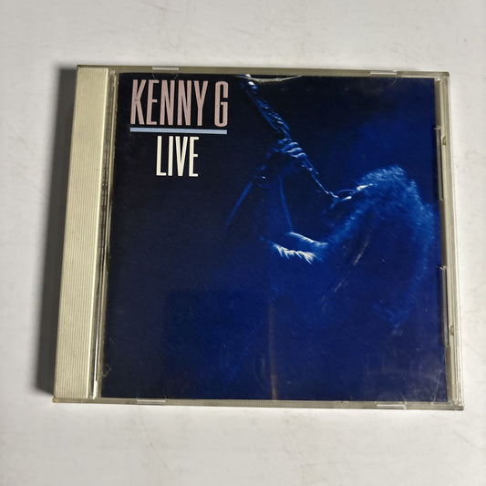 Kenny G – Live (CD, 1989) Japan A32D-96