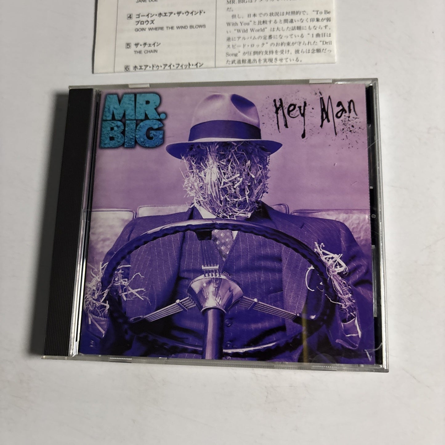 Mr. Big – Hey Man (CD, 1996) Japan Bonus Track AMCY-920