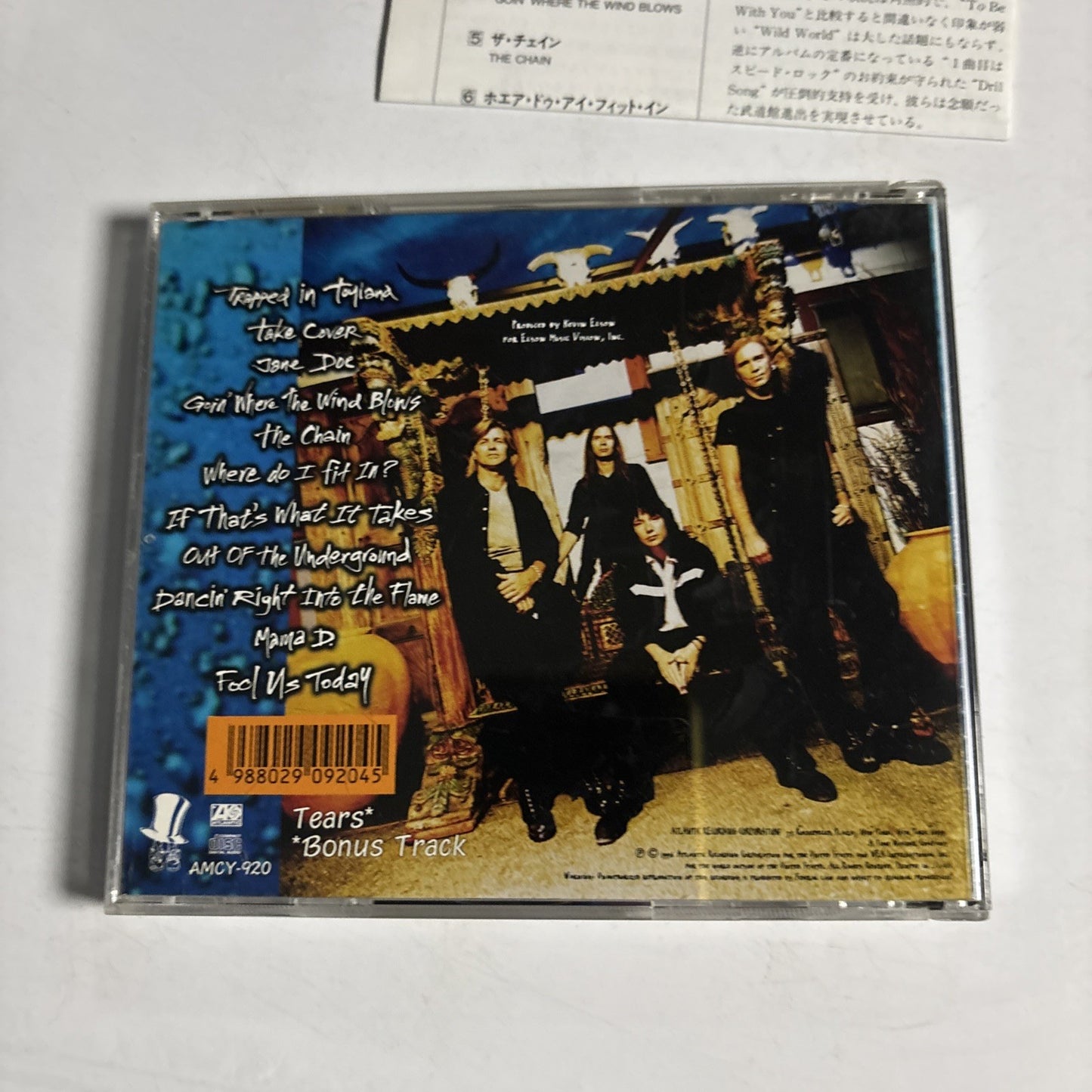 Mr. Big – Hey Man (CD, 1996) Japan Bonus Track AMCY-920