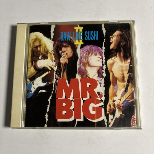 Mr. Big – Raw Like Sushi II (CD, 1992) Japan AMCY-395