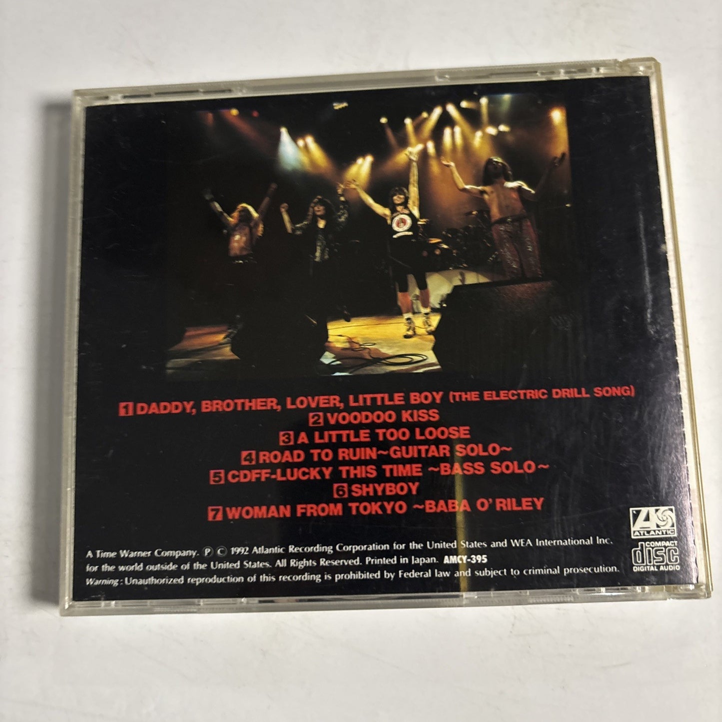 Mr. Big – Raw Like Sushi II (CD, 1992) Japan AMCY-395