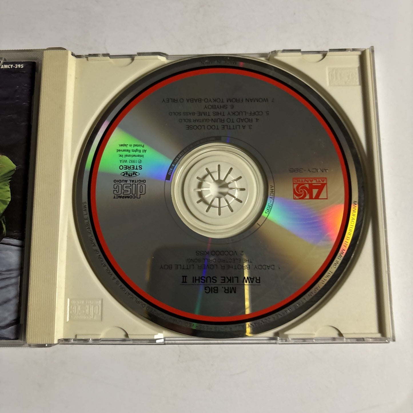 Mr. Big – Raw Like Sushi II (CD, 1992) Japan AMCY-395