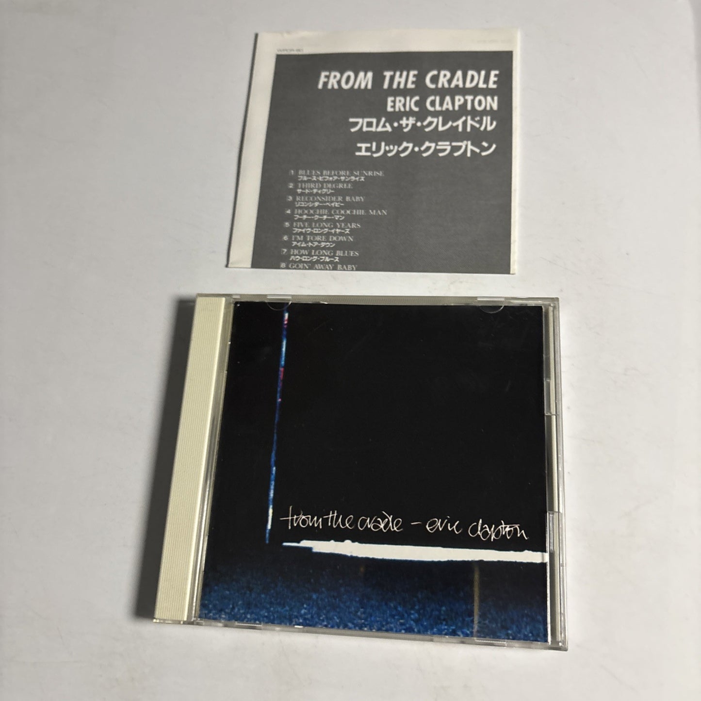 Eric Clapton – From The Cradle (CD, 1994)  Japan WPCR-90