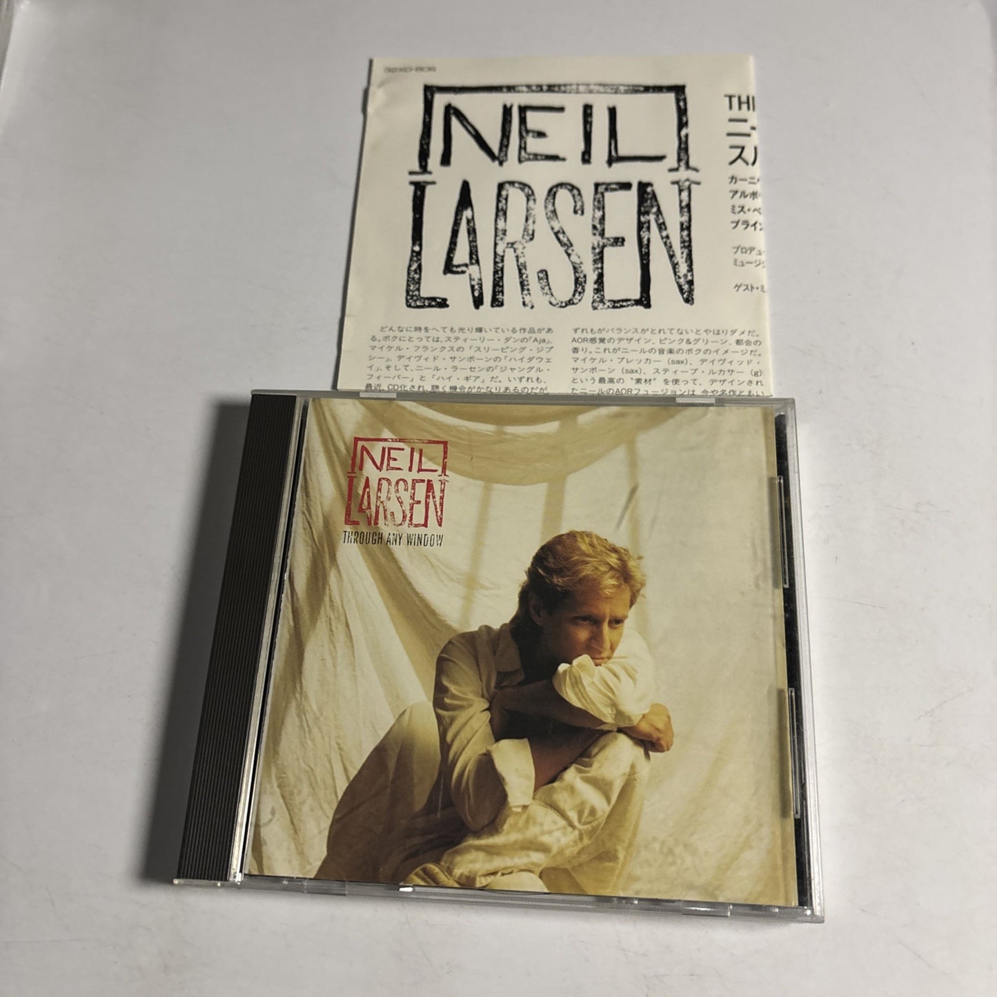 Neil Larsen – Through Any Window (CD, 1987) Japan 32XD-806