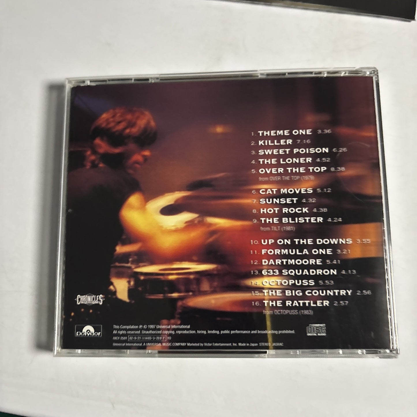 Cozy Powell – The Best Of Cozy Powell (CD, 2002) Japan UICY-2591