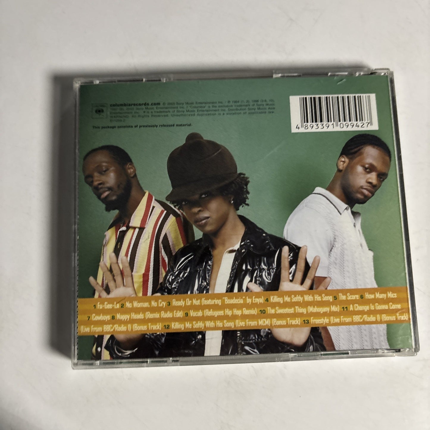 Fugees – Greatest Hits (CD, 2003) Asia COL 511259.2