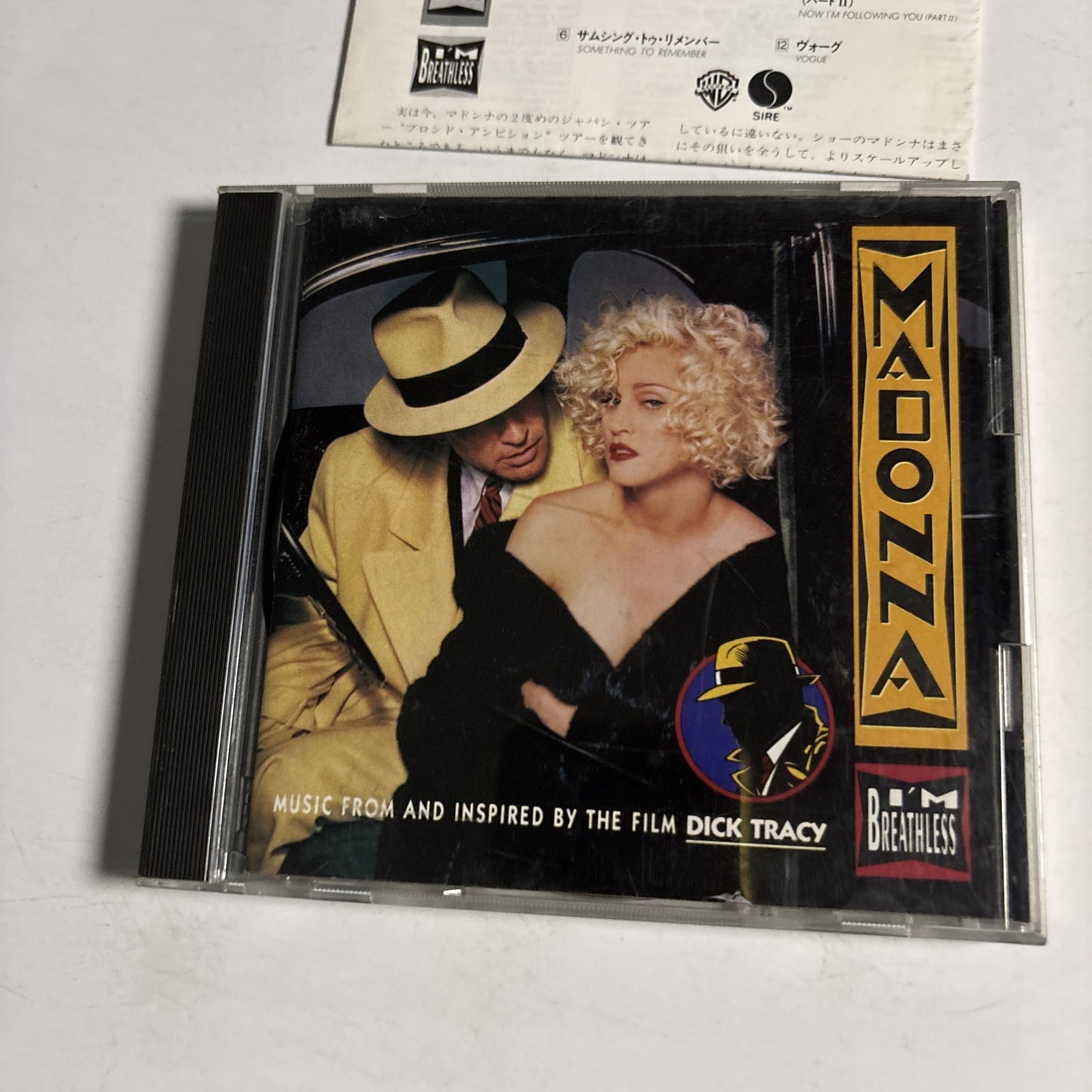 Madonna – I'm Breathless Music From And Inspired By The Film Dick Tracy CD Japan