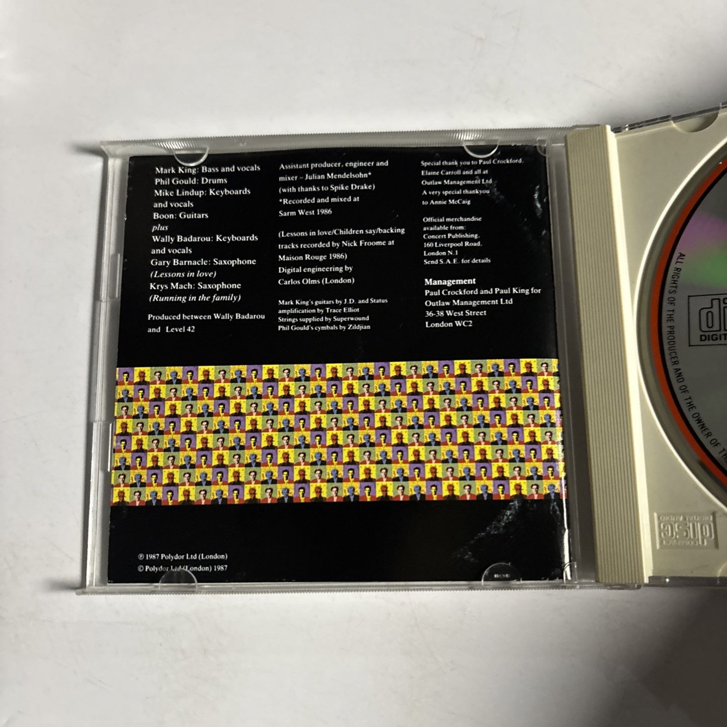 Level 42 – Running In The Family (CD, 1987) Japan P33P-20100