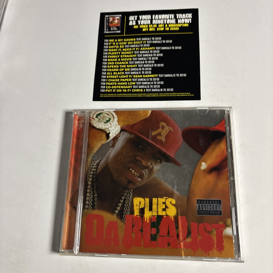 Plies – Da Realist (CD, 2008) US 515812-2