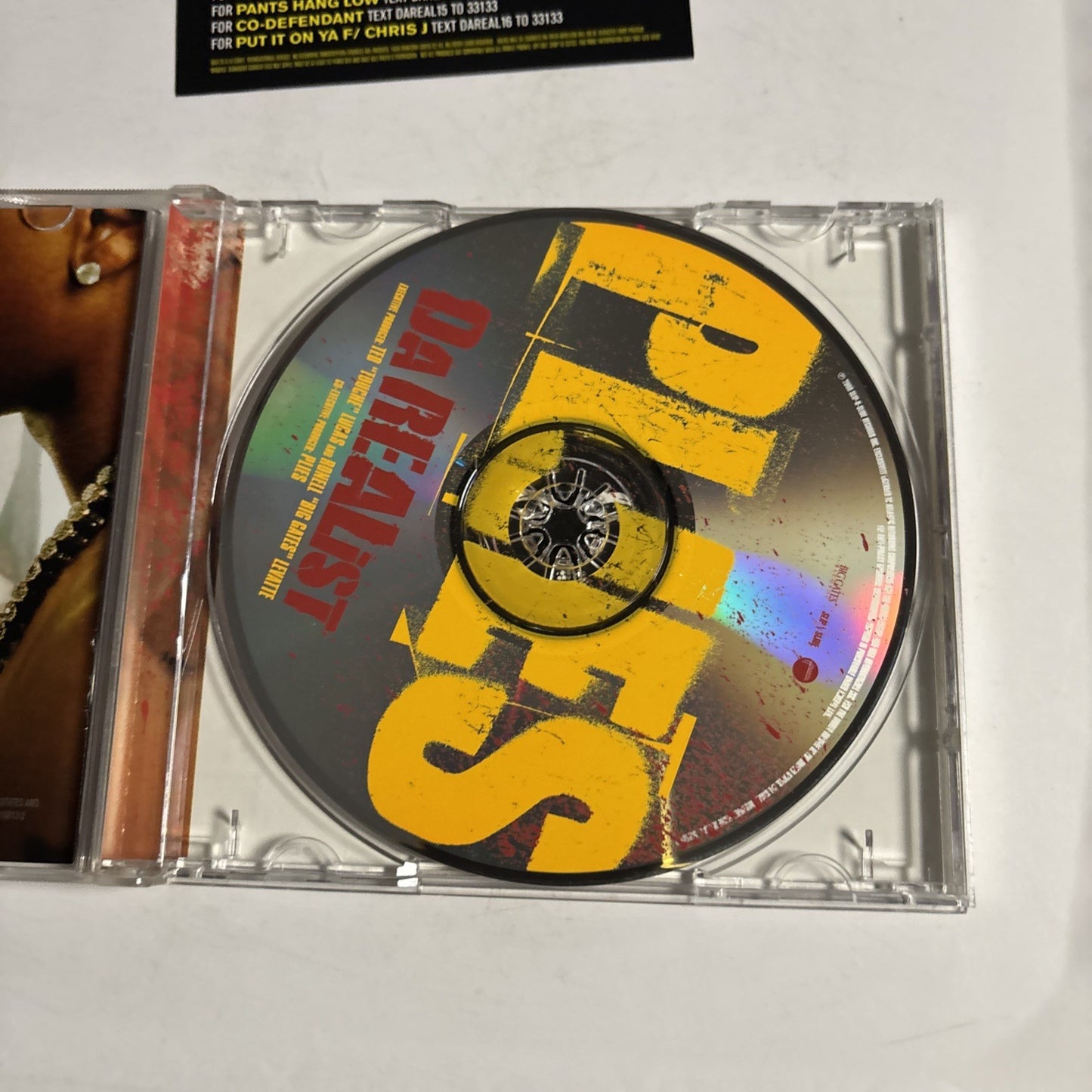 Plies – Da Realist (CD, 2008) US 515812-2