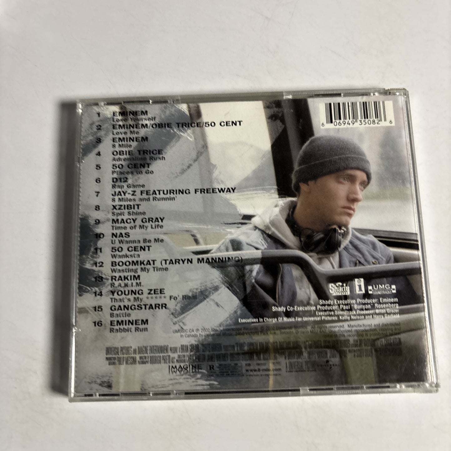Eminem - Music From And Inspired By The Motion Picture 8 Mile (CD, 2002) US