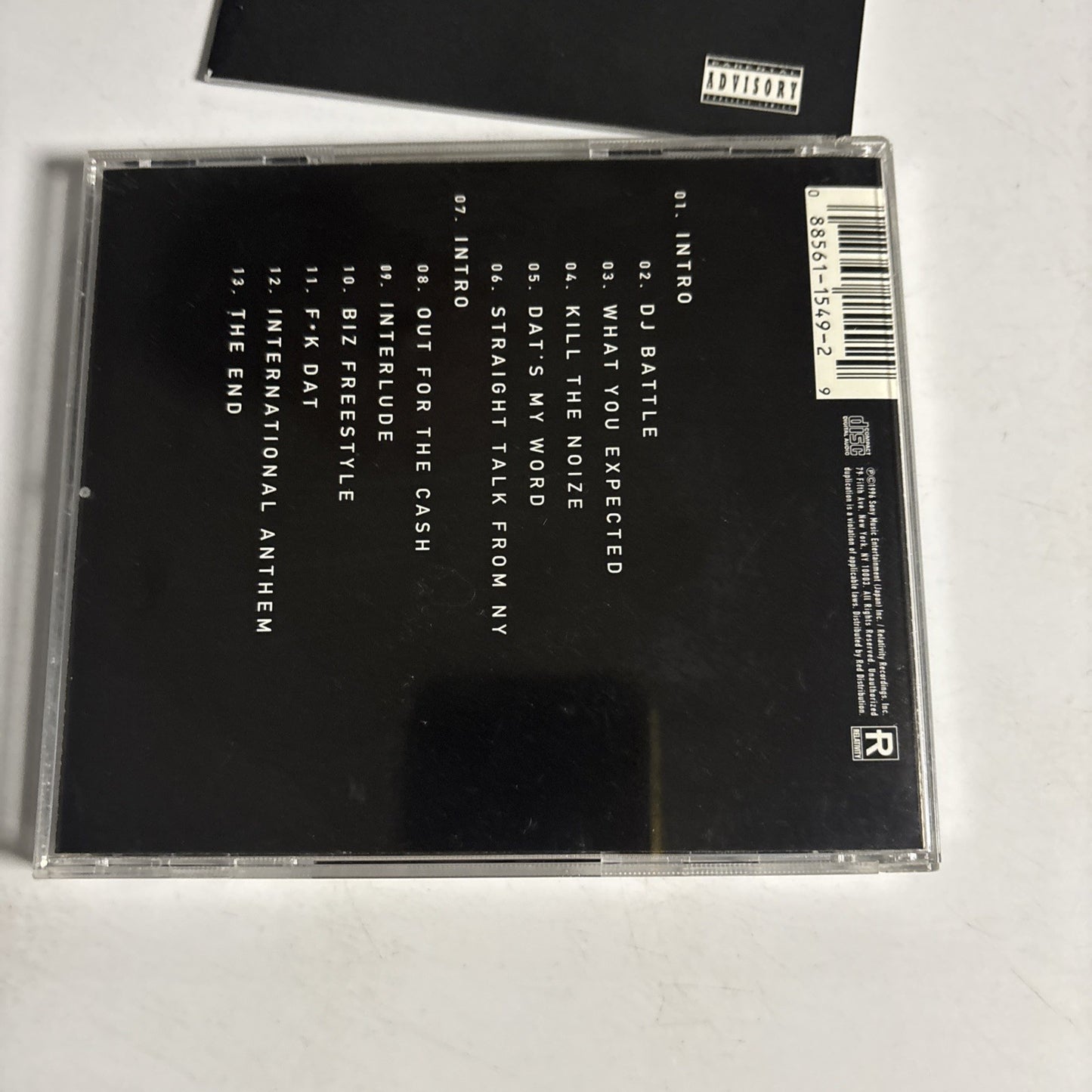 DJ Honda – DJ Honda (CD, 1996) US 88561-1549-2