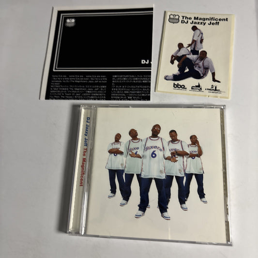 DJ Jazzy Jeff – The Magnificent (CD, 2002) France Sticker RR008CD