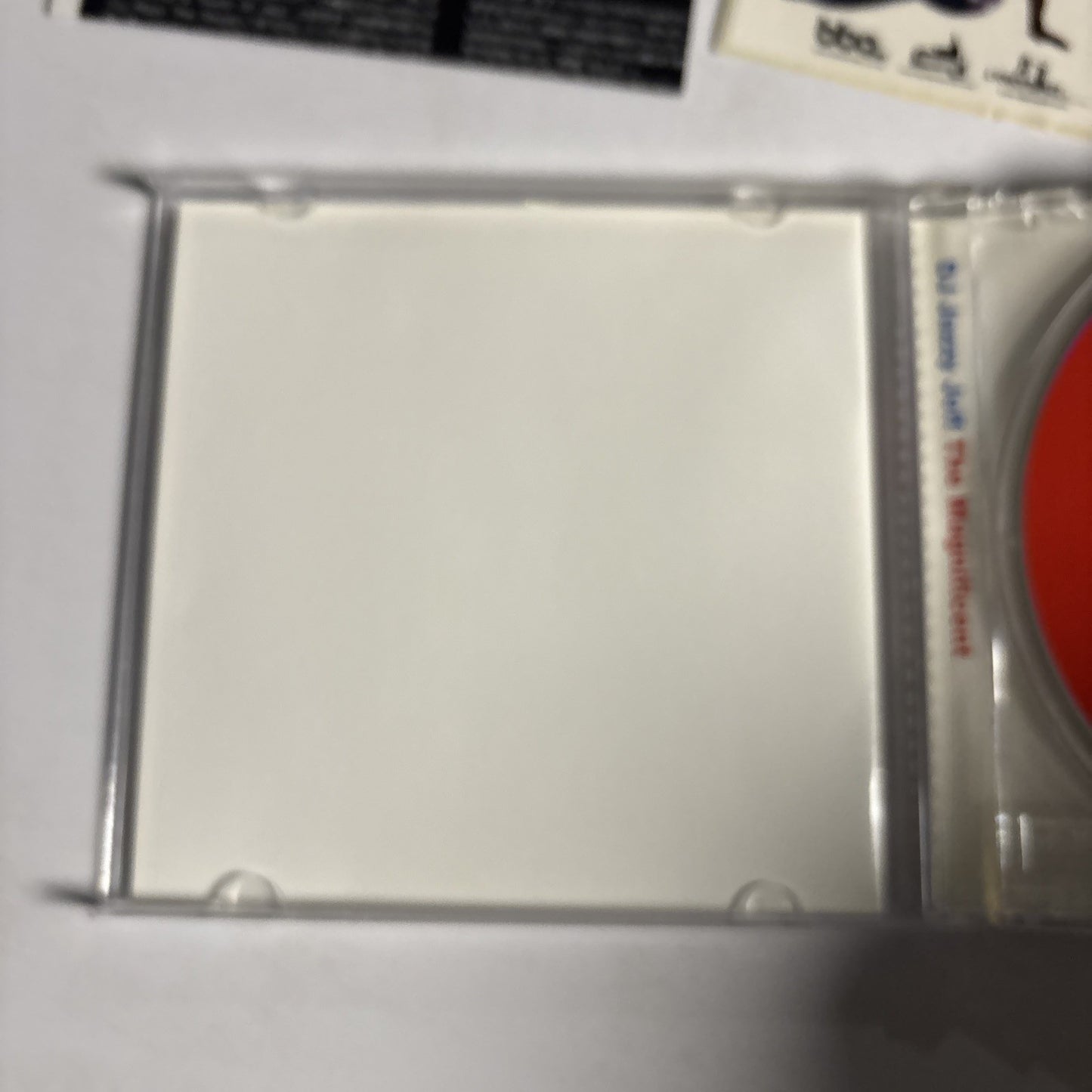 DJ Jazzy Jeff – The Magnificent (CD, 2002) France Sticker RR008CD