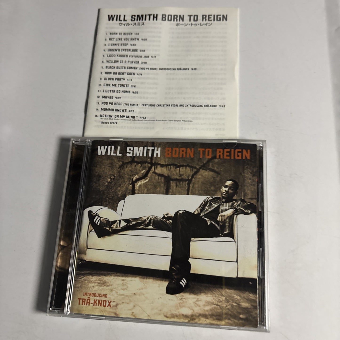 Will Smith – Born To Reign (CD, 2002) Japan Bonus Track SICP 165