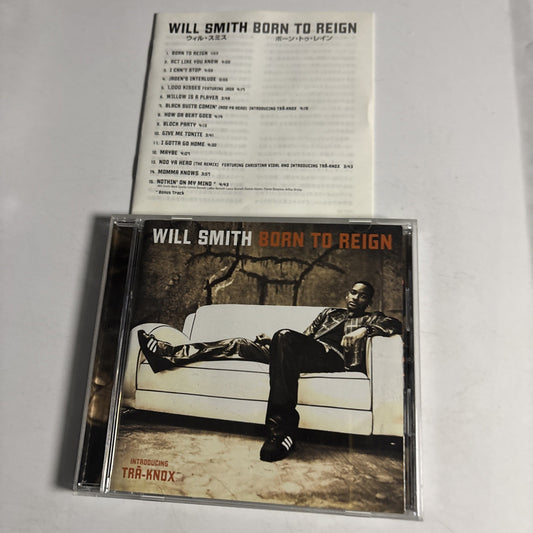 Will Smith – Born To Reign (CD, 2002) Japan Bonus Track SICP 165