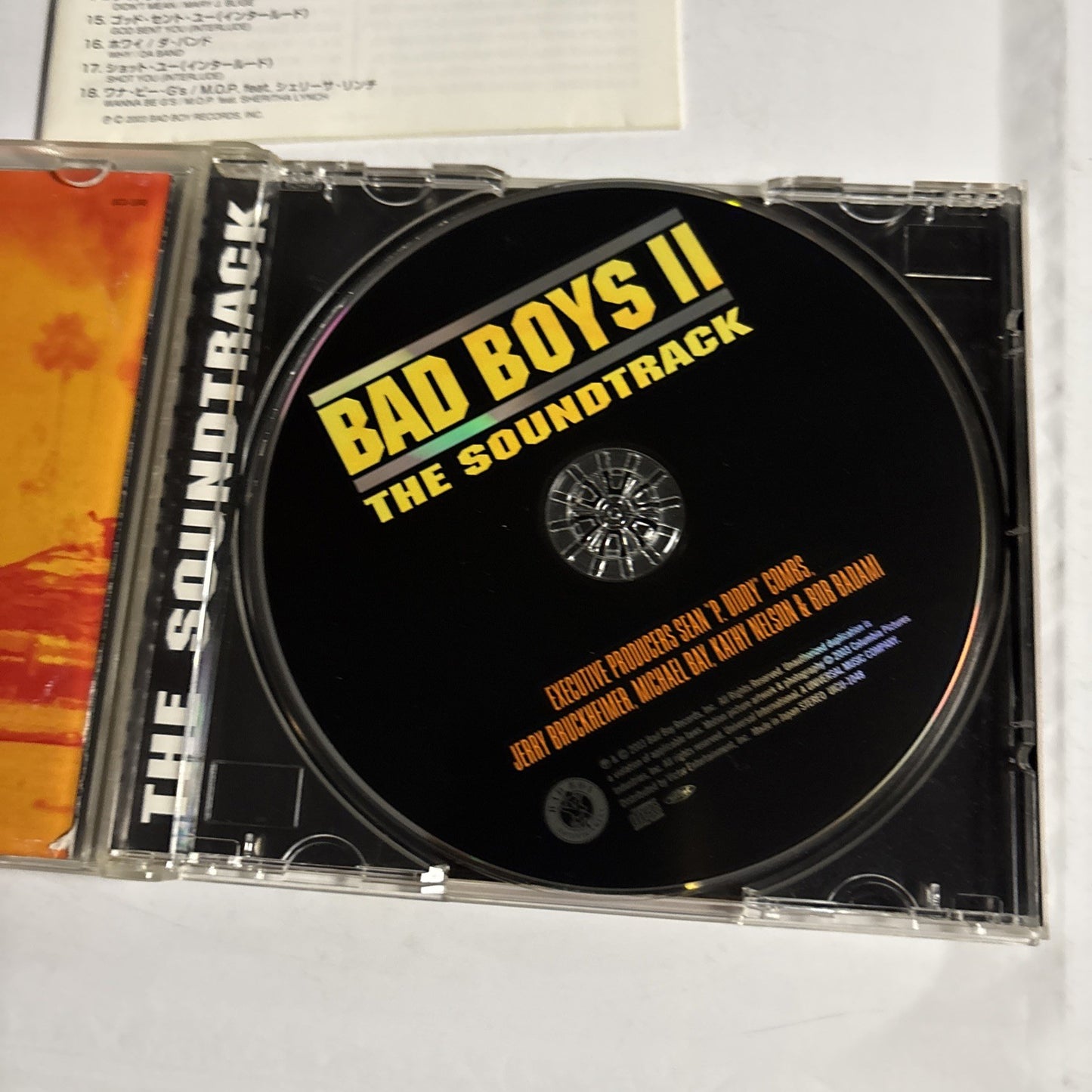 Various – Bad Boys II - The Soundtrack (CD, 2003) Japan UICU-1048
