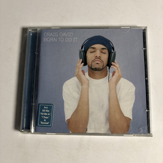 Craig David – Born To Do It (CD, 2000) Europe 0107402WST