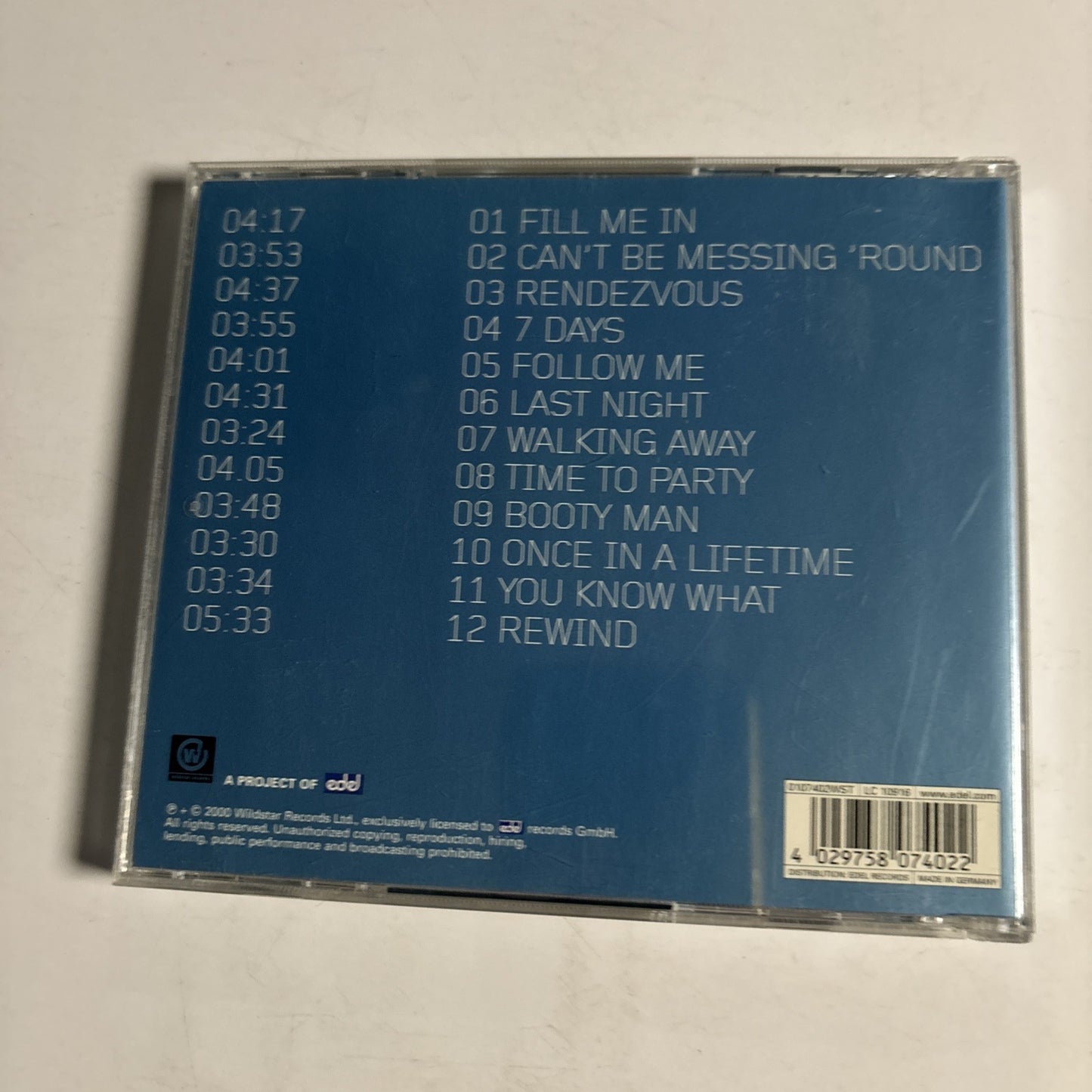 Craig David – Born To Do It (CD, 2000) Europe 0107402WST