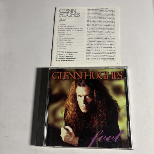 Glenn Hughes, Glenn Hughes – Feel  (CD, 1995) Japan XRCN-1243