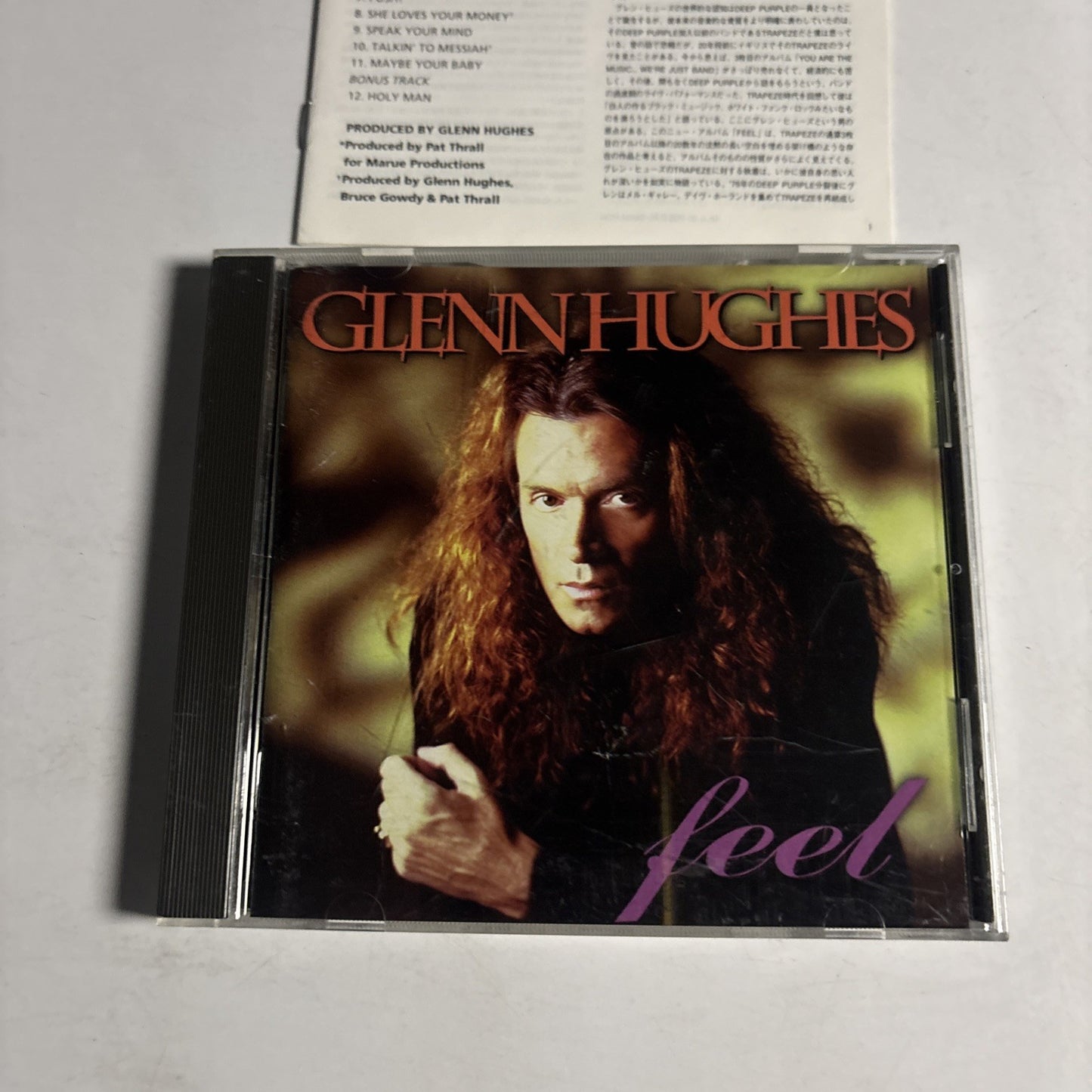 Glenn Hughes, Glenn Hughes – Feel  (CD, 1995) Japan XRCN-1243