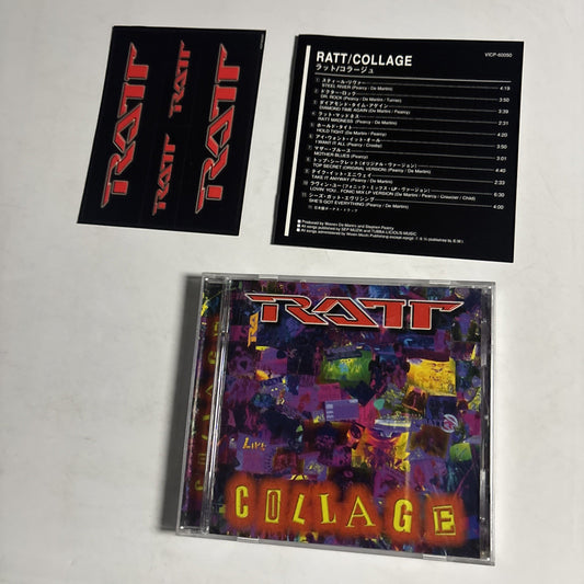 Ratt – Collage (CD, 1997) Japan sticker VICP-60050