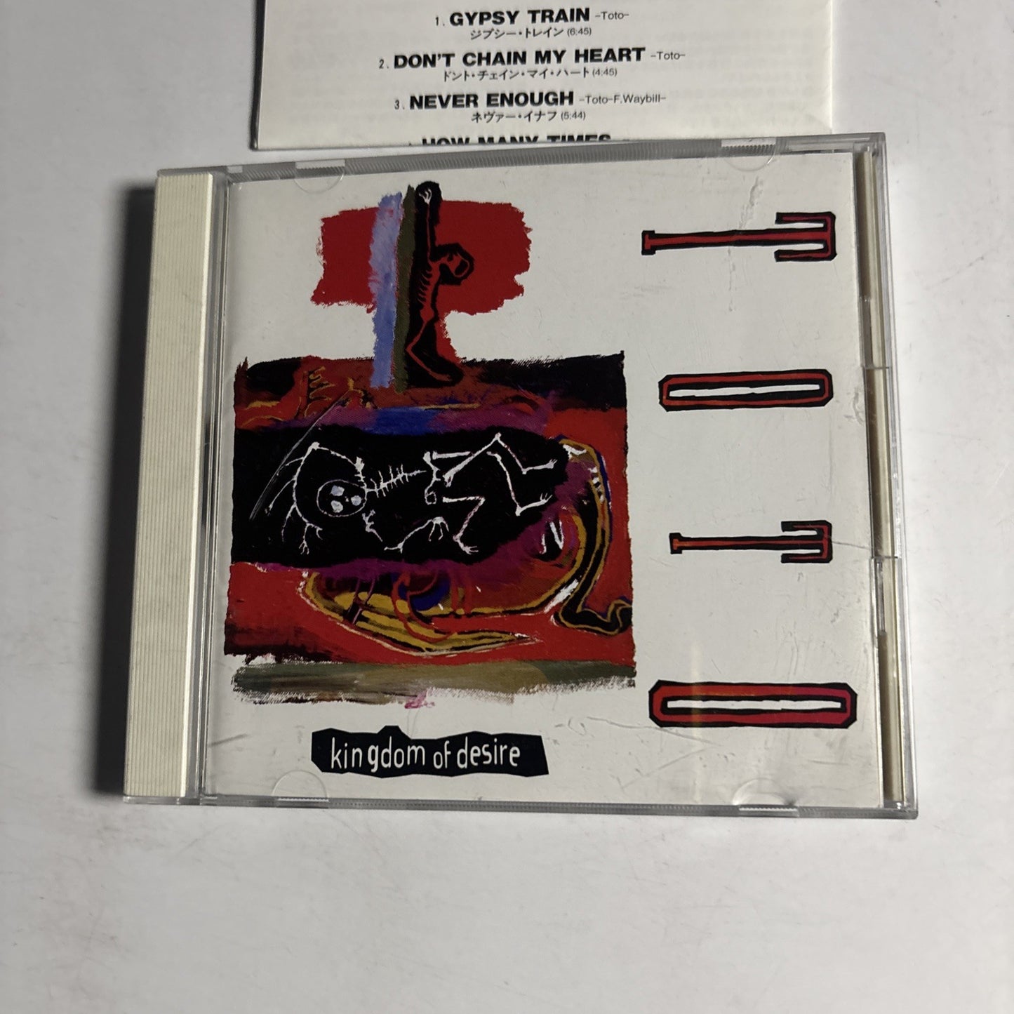 Toto – Kingdom Of Desire (CD, 1992) Japan SRCS 5974