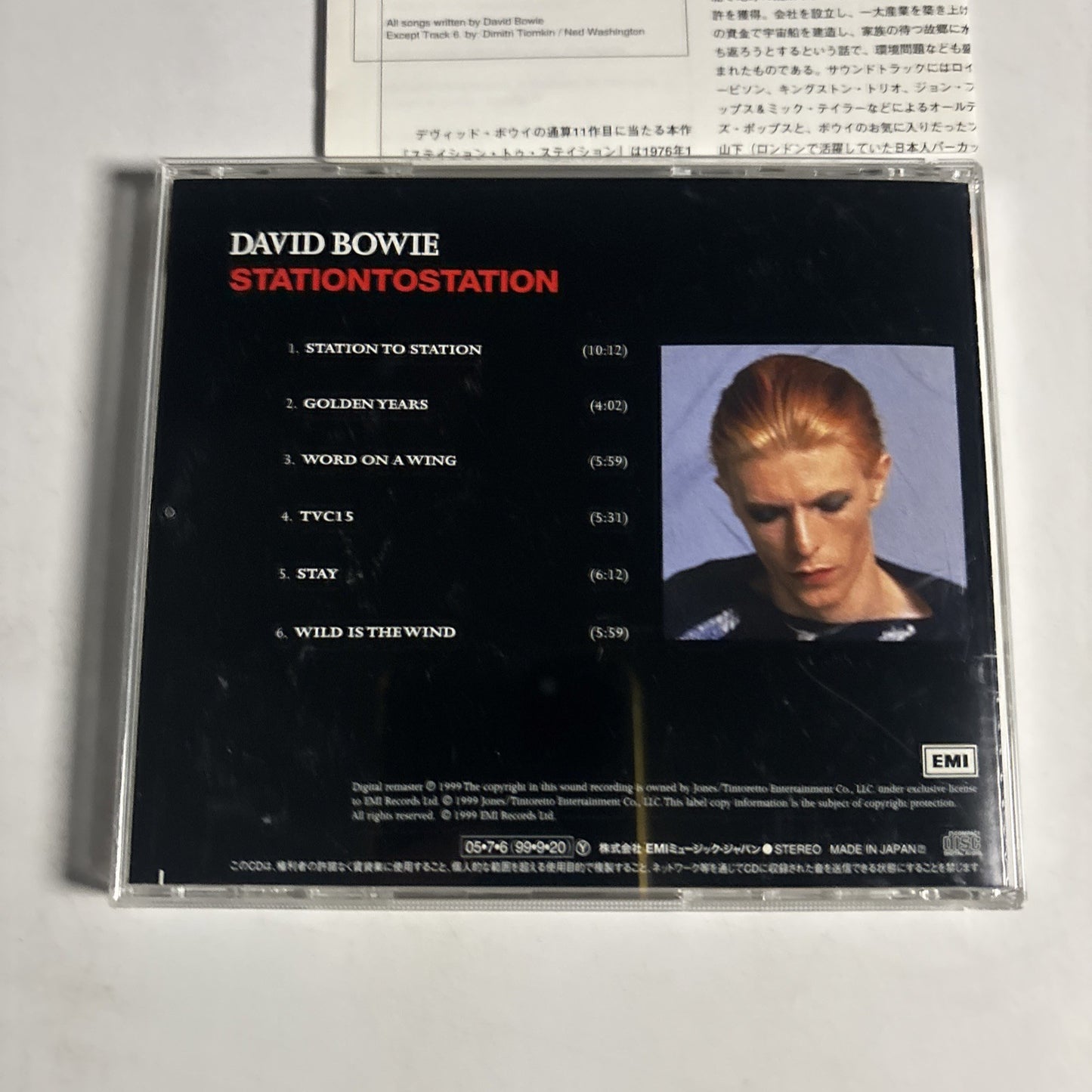 David Bowie – Station To Station (CD, 2009) Japan TOCP-53541