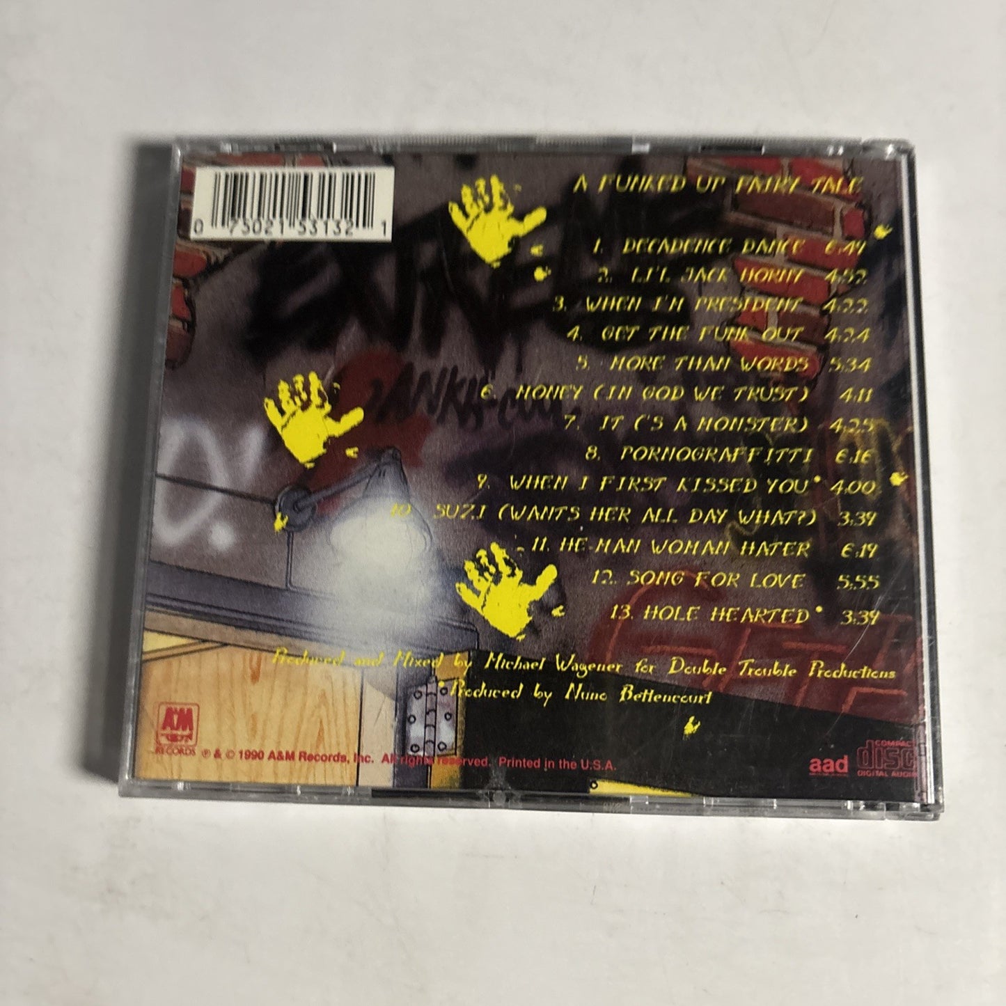 Extreme – Extreme II : Pornograffitti (A Funked Up Fairytale) (CD, 1990) US