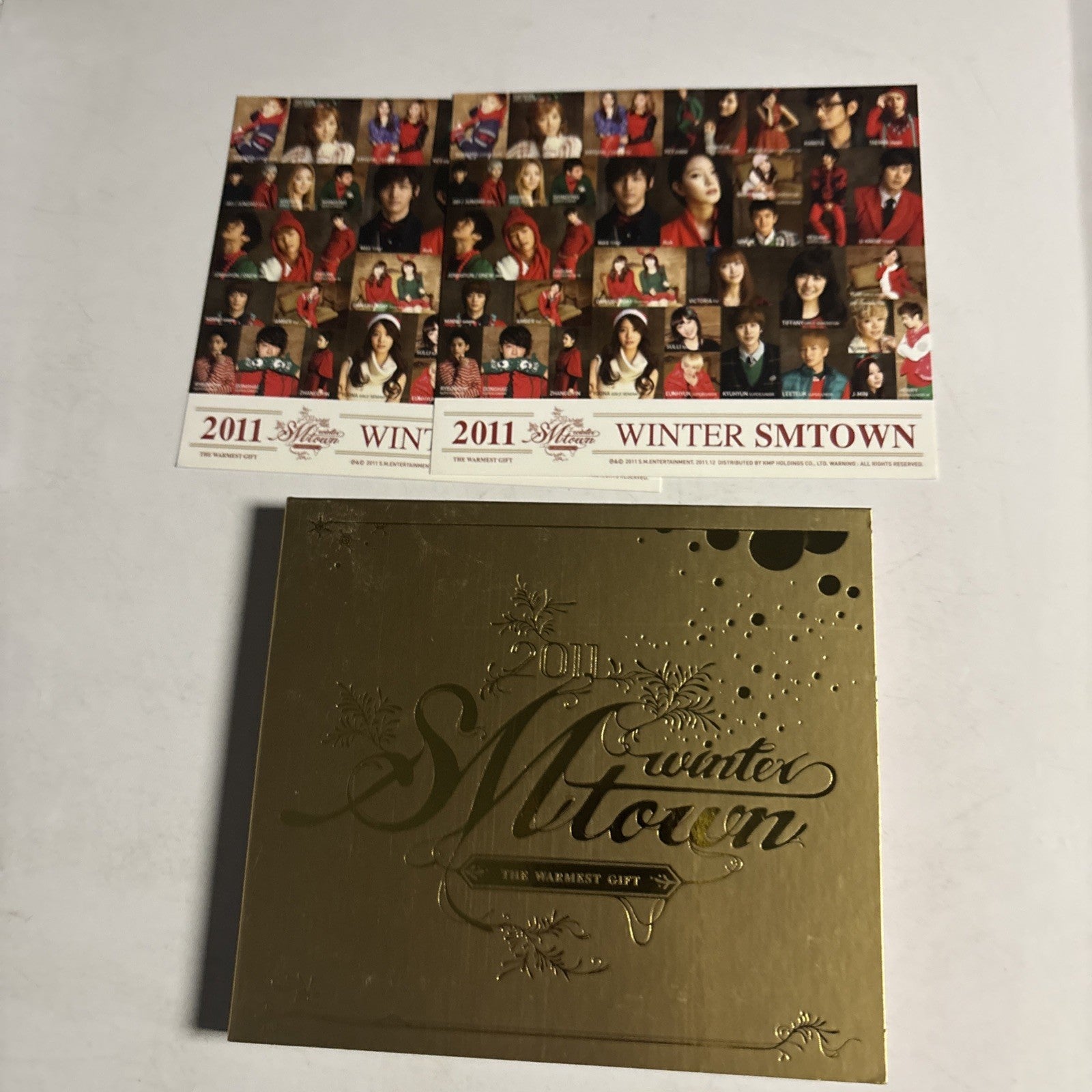 SMTown – 2011 SMTown Winter: Warmest Gift (CD, 2011) South Korea