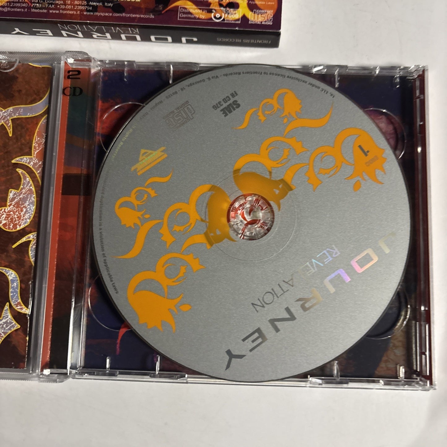 Journey – Revelation (CD, 2008) Italy FR CD 376