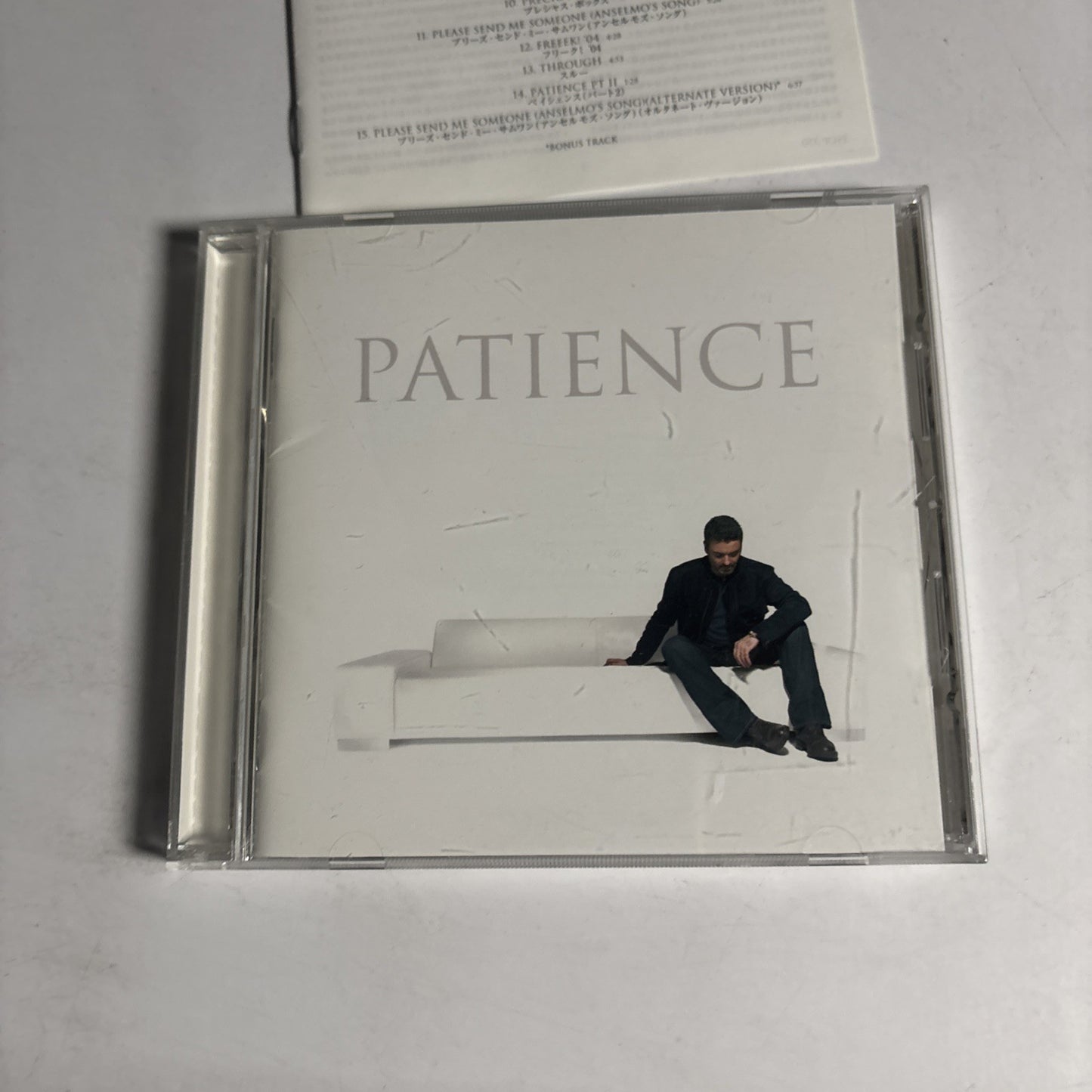 George Michael – Patience  (CD, 2004) Japan Bonus Track EICP 350