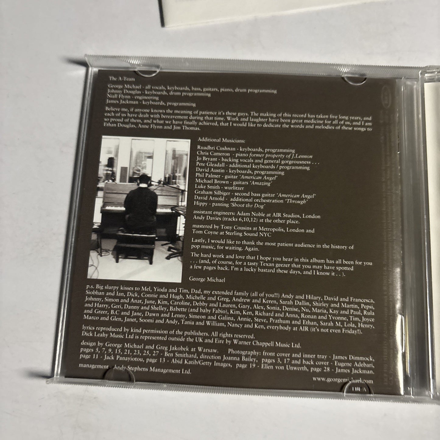 George Michael – Patience  (CD, 2004) Japan Bonus Track EICP 350