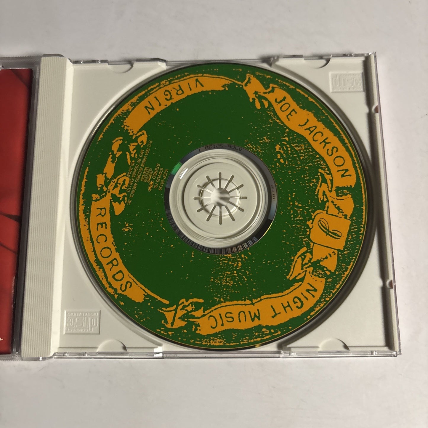 Joe Jackson – Night Music (CD, 1994) Japan VJCP-25139