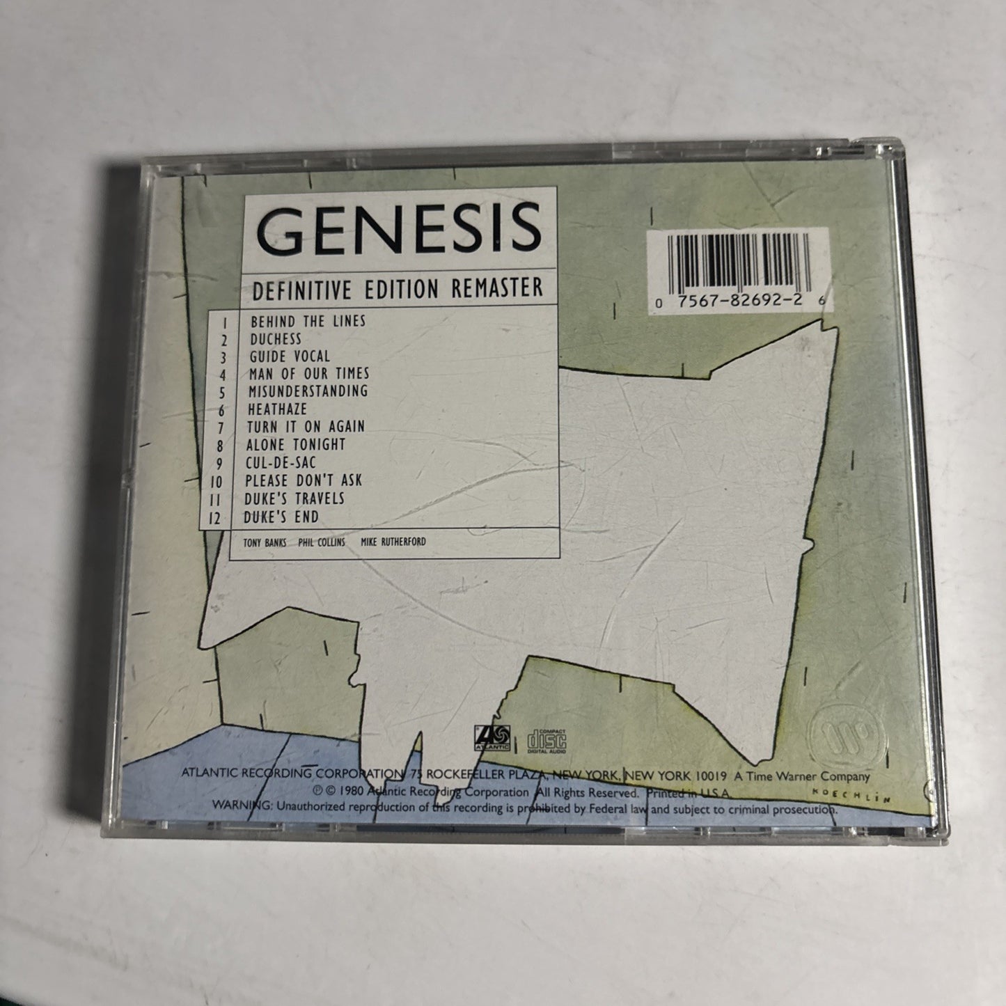 Genesis – Duke (CD, 1994) US 82692-2