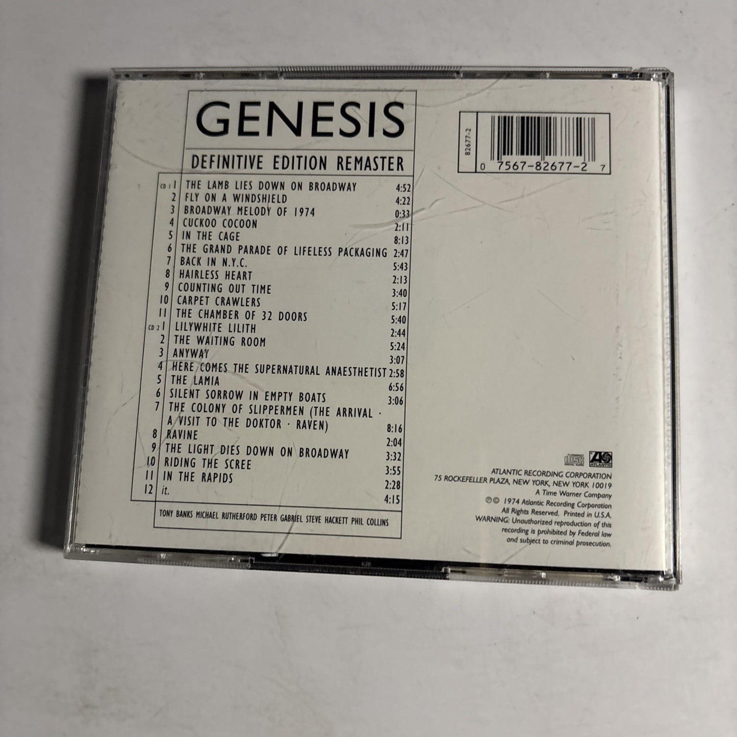 Genesis – The Lamb Lies Down On Broadway (CD, 1974) US 82677-2