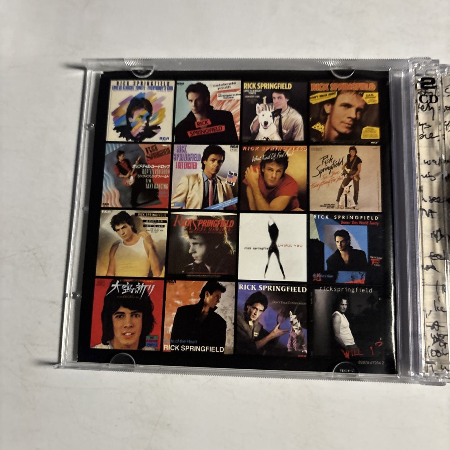 Rick Springfield – Written In Rock: Rick Springfield Anthology (CD, 2005) US