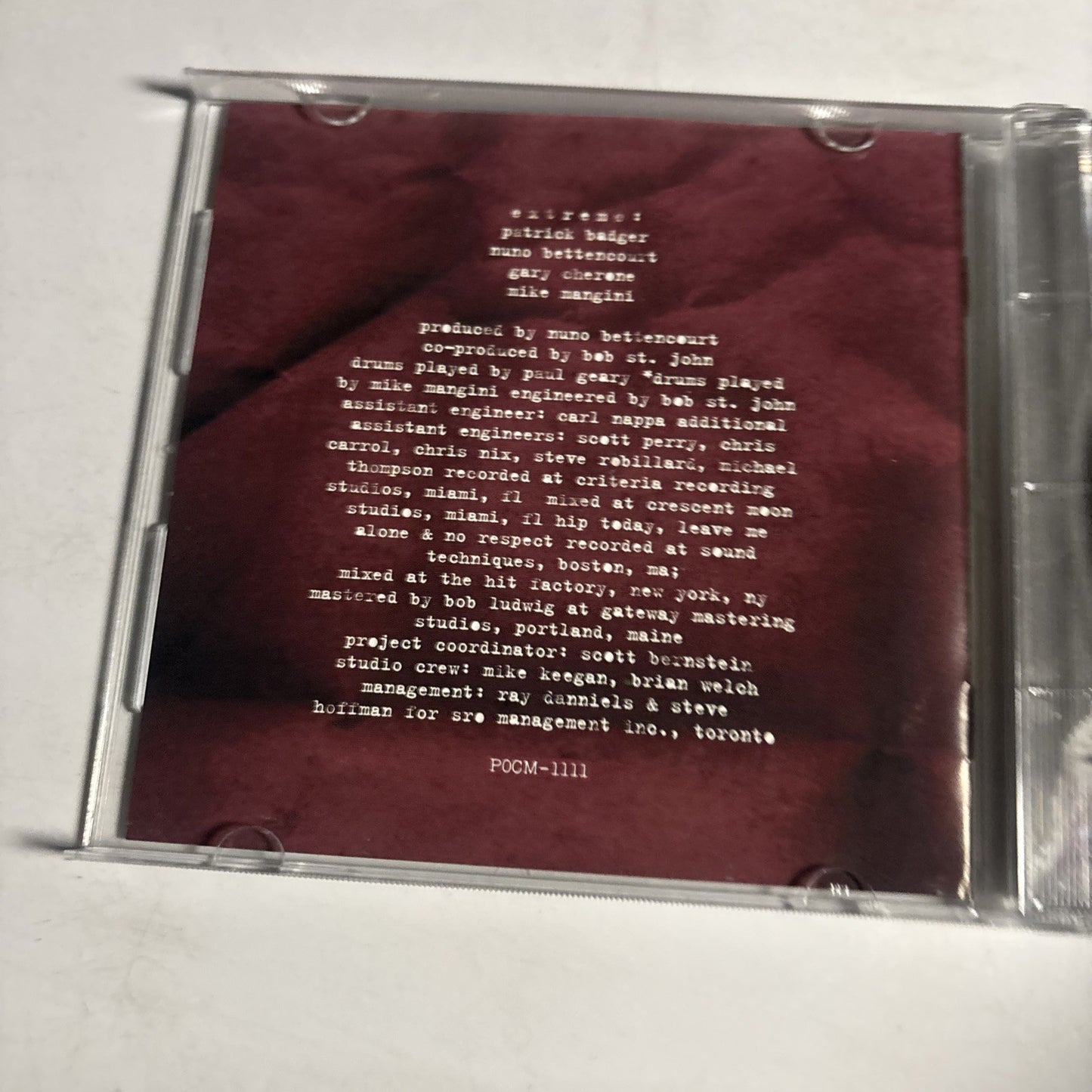 Extreme – Waiting For The Punchline (CD, 1995) Japan POCM-1111