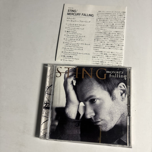 Sting – Mercury Falling (CD, 1996) Japan POCM-1165