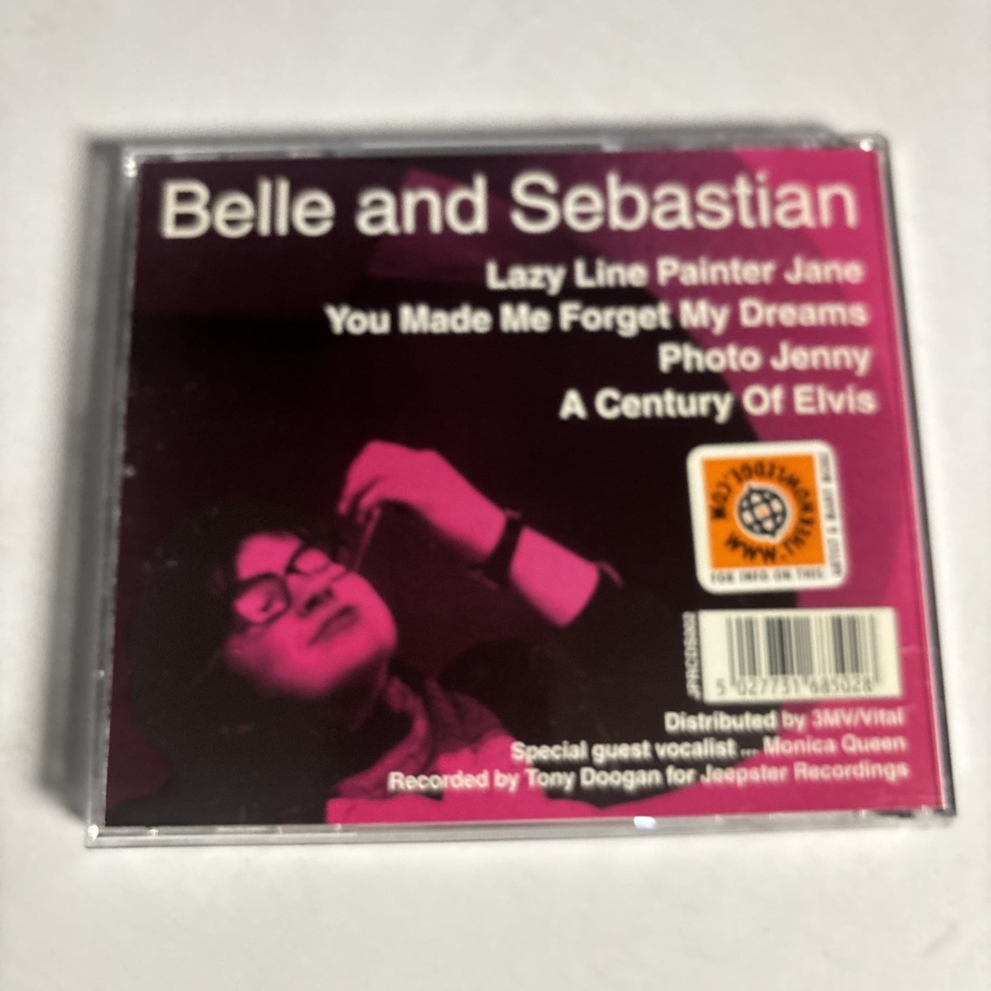 Belle & Sebastian – Lazy Line Painter Jane (CD, 1997) UK JPRCDS002