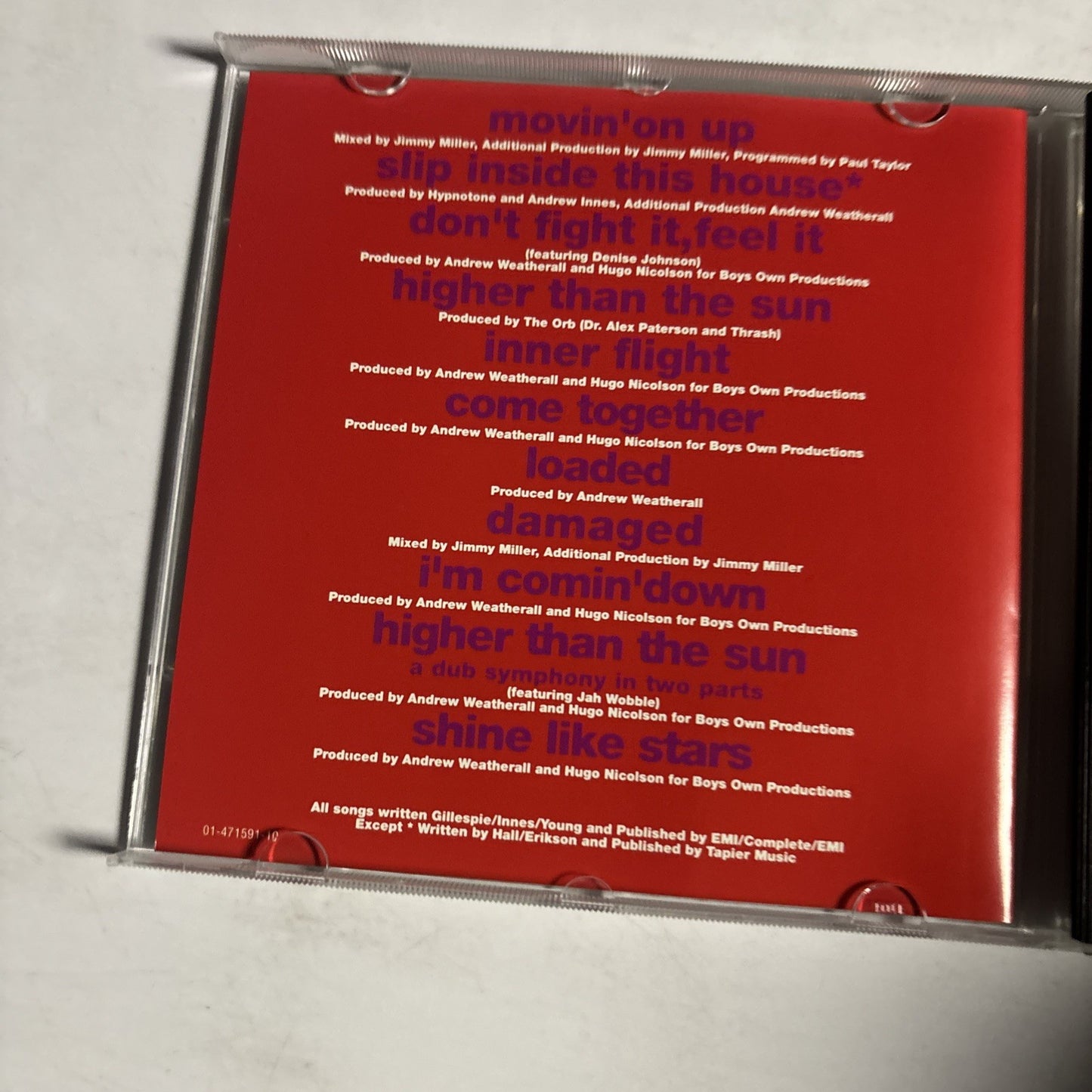 Primal Scream – Screamadelica (CD, 1992) Europe CRECD 076